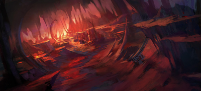 The molten cave at the heart of Hyakuseizen